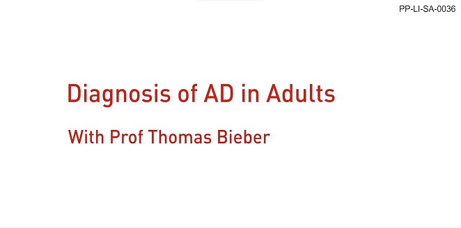 Diagnosis of Atopic Dermatitis in Adults